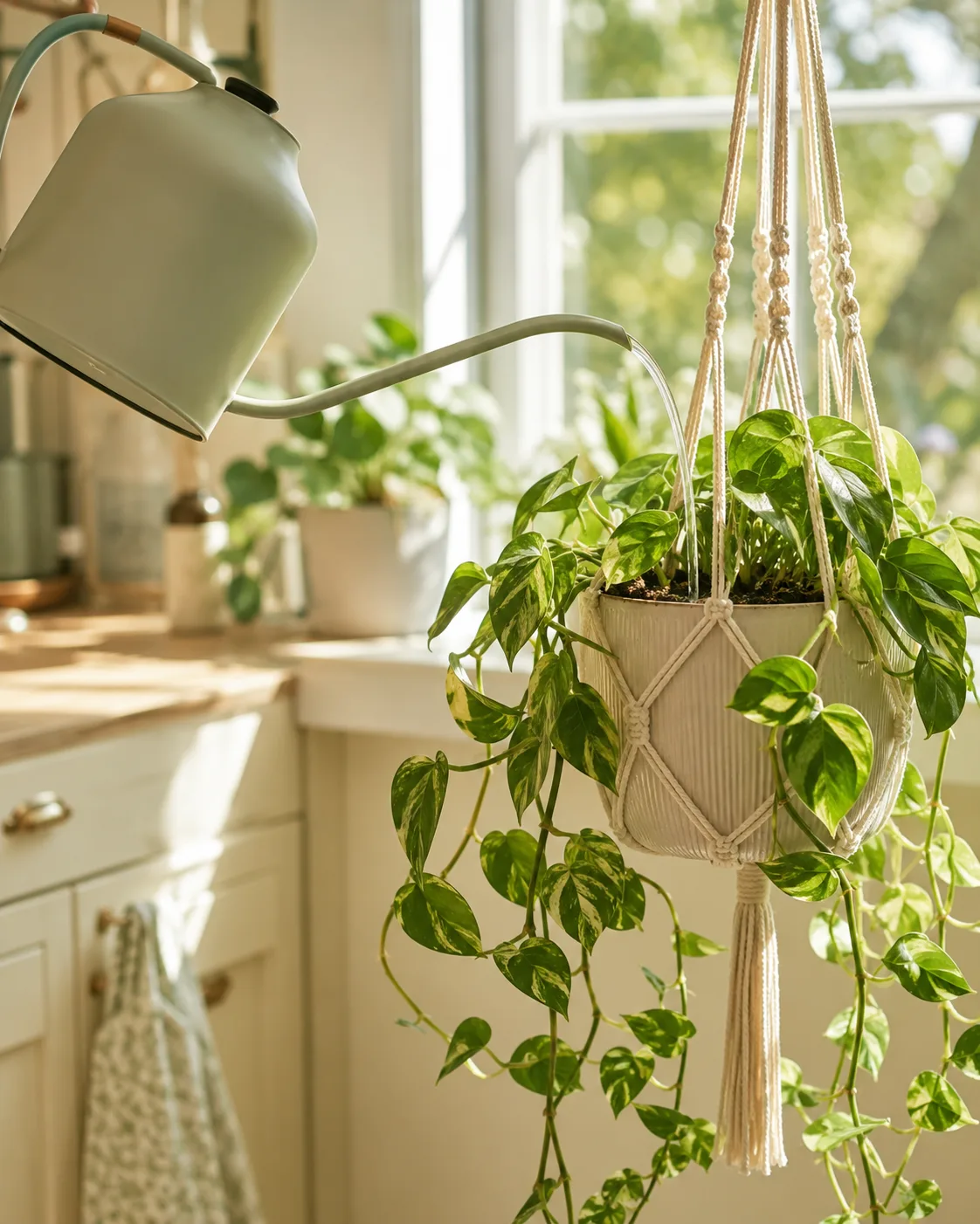 Plant watering 101: tools for hanging plants and hard-to-reach spots