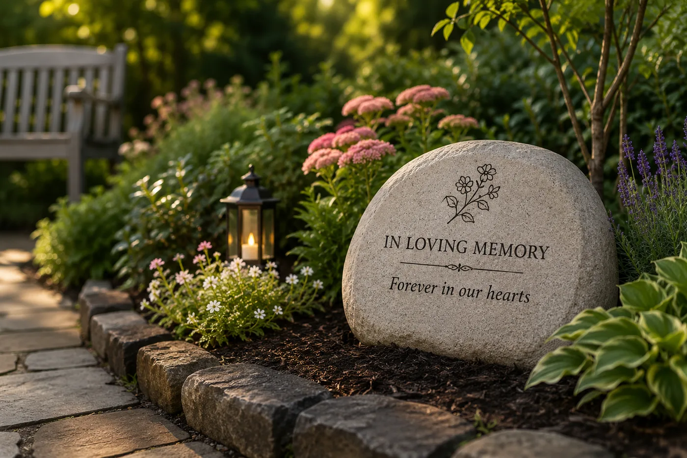 Choosing a memorial garden stone: a complete buyer's guide