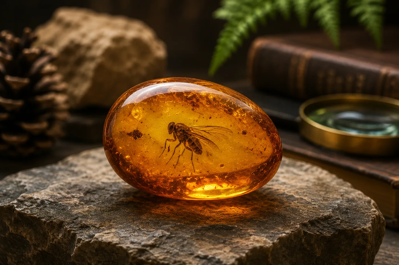What is amber, really? Real fossils vs. resin replicas